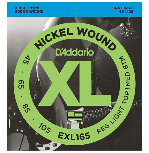 D'ADDARIO EXL165 45-105 strune za bas kitaro